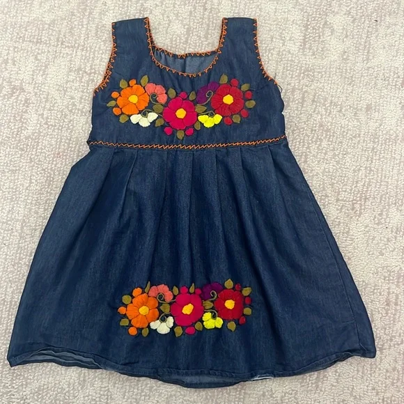 Dresses | Embroidered Mexican Dress | Poshmark